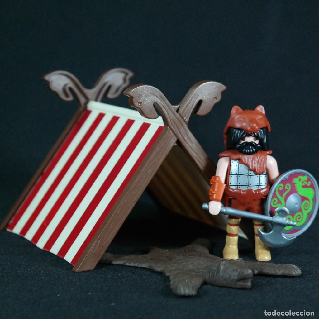 Playmobil: Playmobil vikingo con carpa ☼