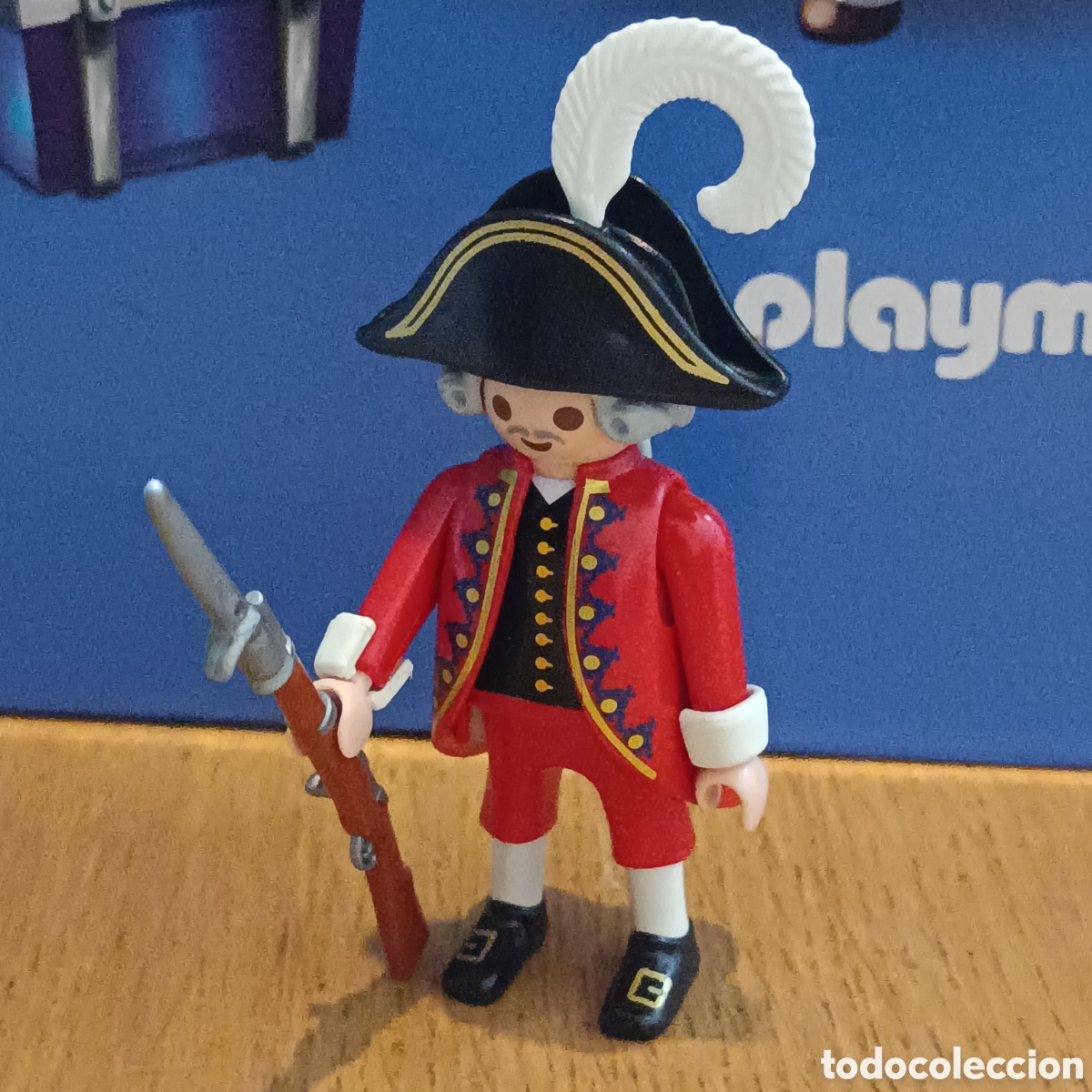 Playmobil: Playmobil Soldado Ingl&eacute;s Napole&oacute;n Frances