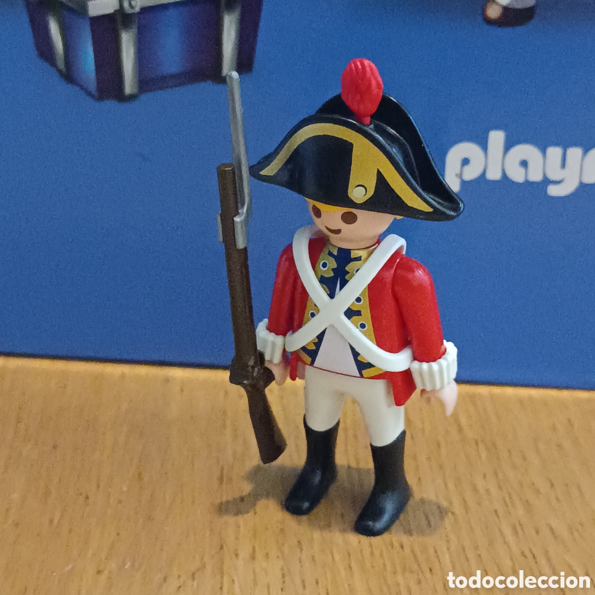 Playmobil: Playmobil Soldado Ingl&eacute;s Napole&oacute;n Frances