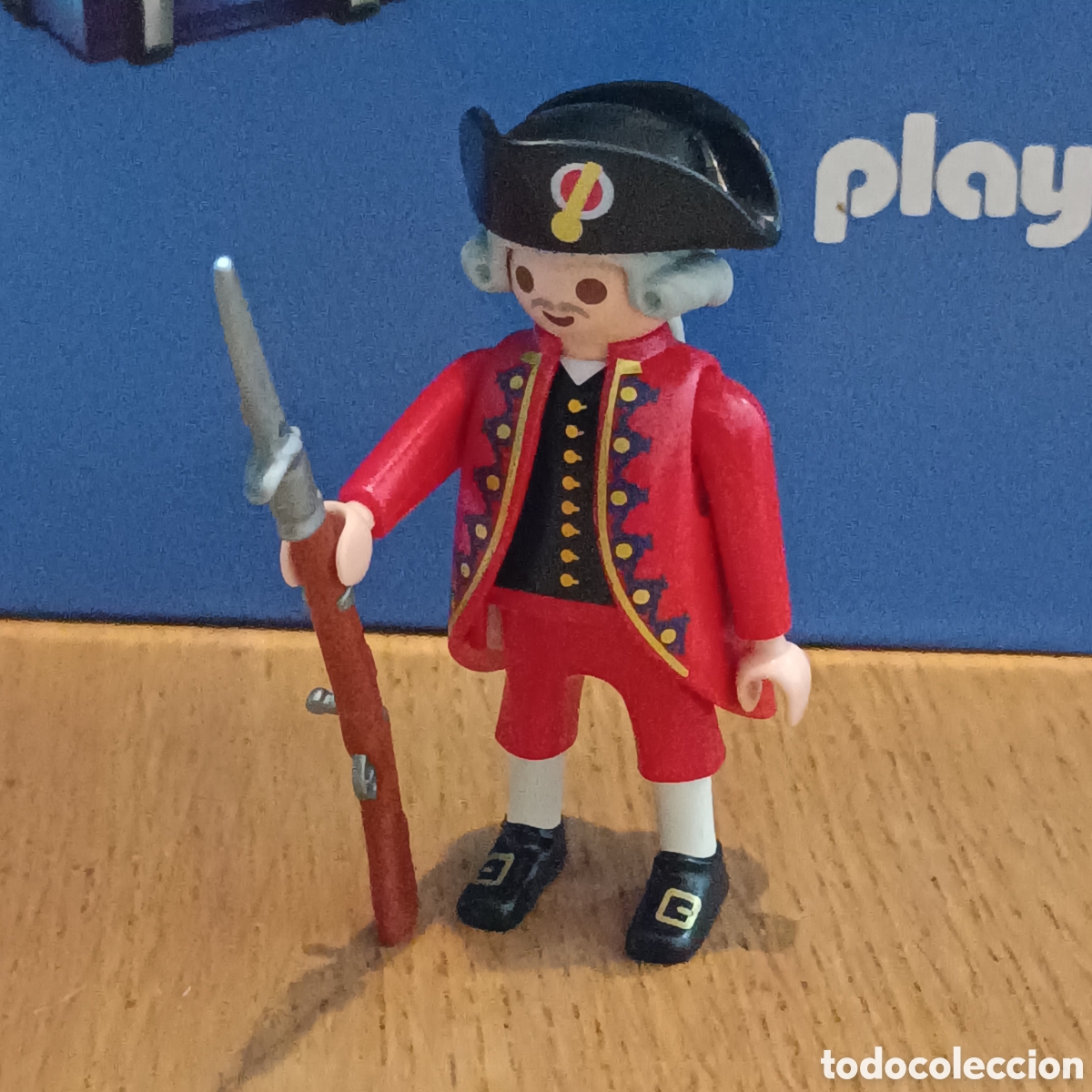 Playmobil: Playmobil Soldado Ingl&eacute;s Napole&oacute;n Frances
