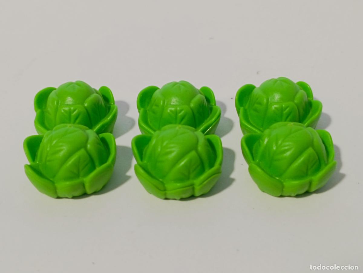 Playmobil: PLAYMOBIL 3 LECHUGAS ALIMENTOS COMIDA GRANJA CIUDAD