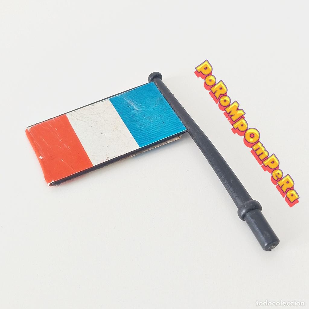Playmobil: PLAYMOBIL BANDER&Iacute;N NEGRO FRANCIA LANCHA PATRULLA POLIC&Iacute;A &Eacute;POCA BANDERA FRANCESA PATRULLERA i1