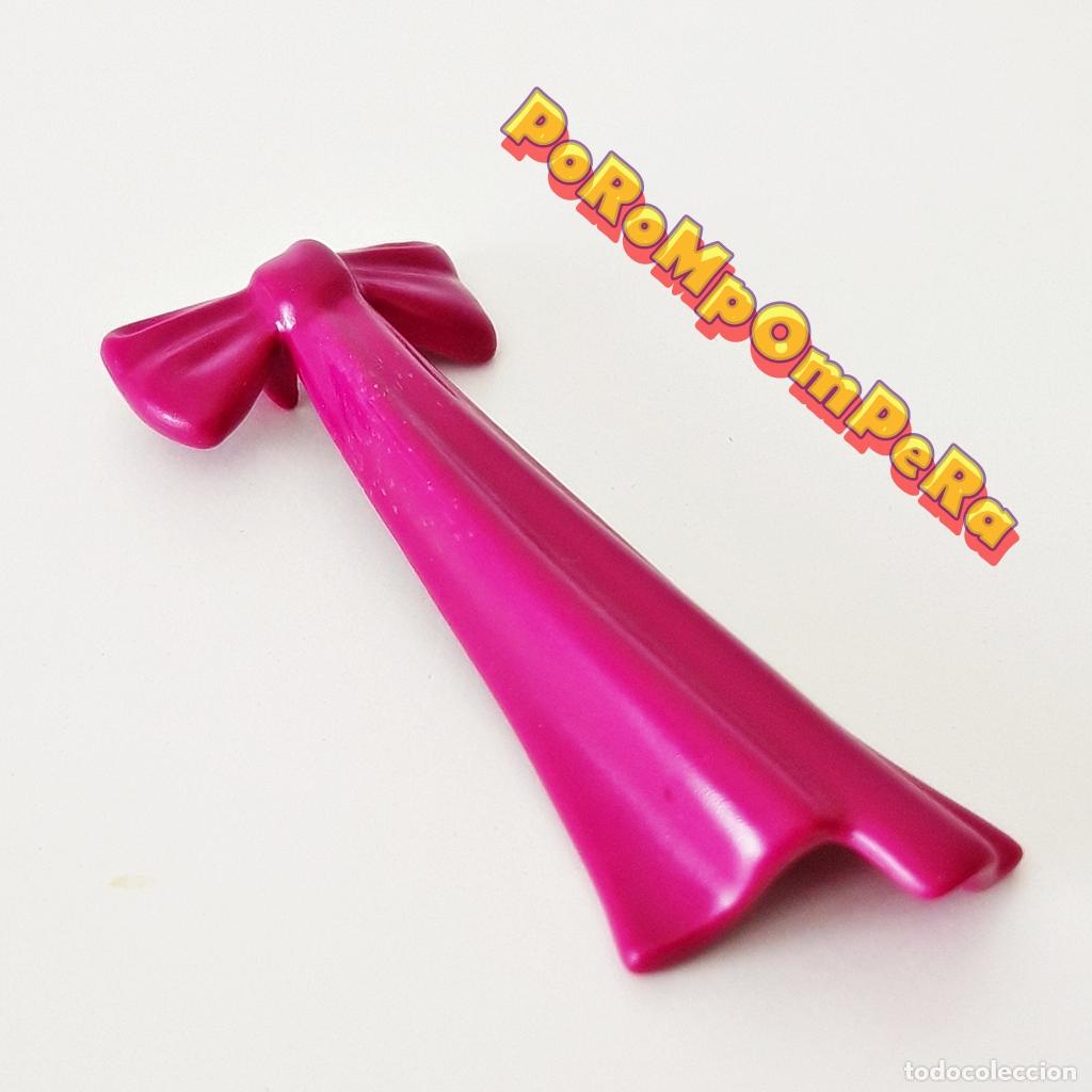 Playmobil: PLAYMOBIL LAZO LARGO MORADO CON CLIP SUJECI&Oacute;N SIMILAR 4308 5474 ? ADORNO P5