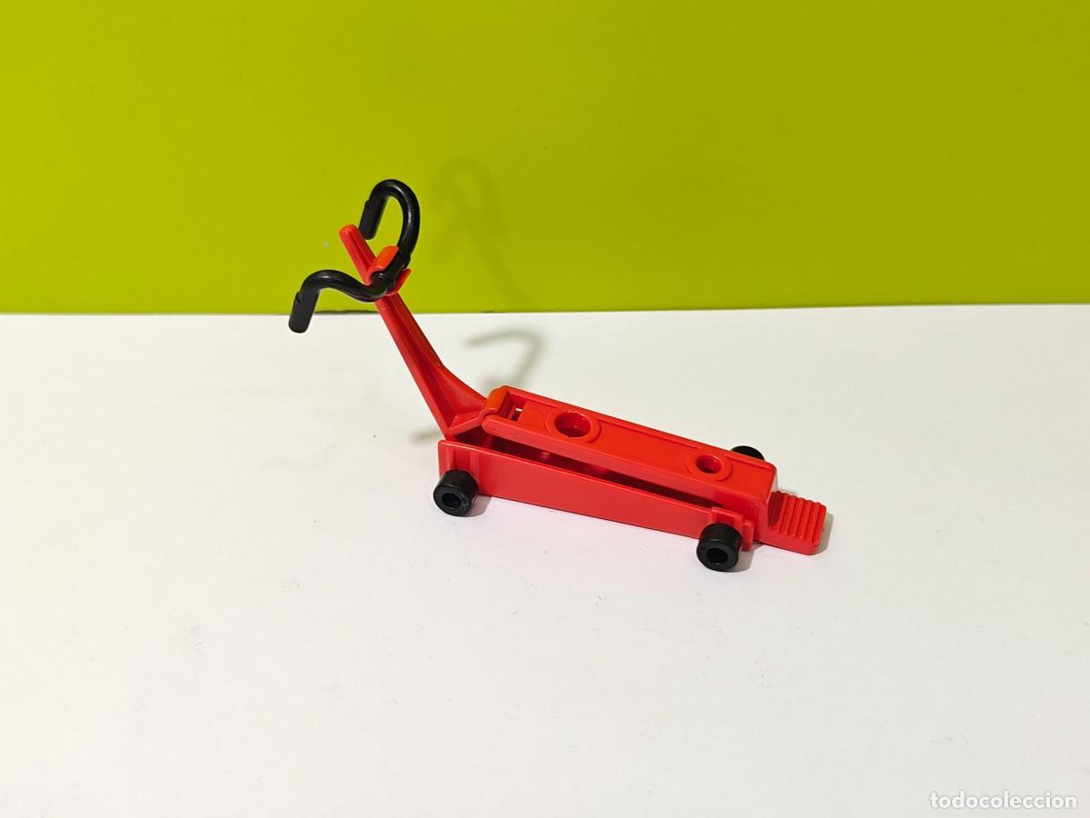 Playmobil: Playmobil accesorio-gato hidr&aacute;ulico, taller, coche, gasolinera, competici&oacute;n, city...