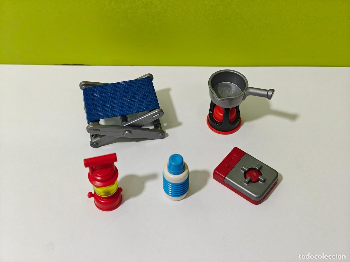 Playmobil: Playmobil lote complementos camping, acampada, camper, caravana, bosque, monta&ntilde;a, expedici&oacute;n