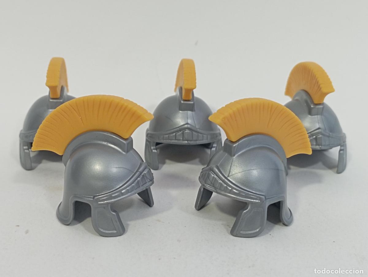 Playmobil: PLAYMOBIL 5 CASCO ROMANO MEDIEVAL ARMAS