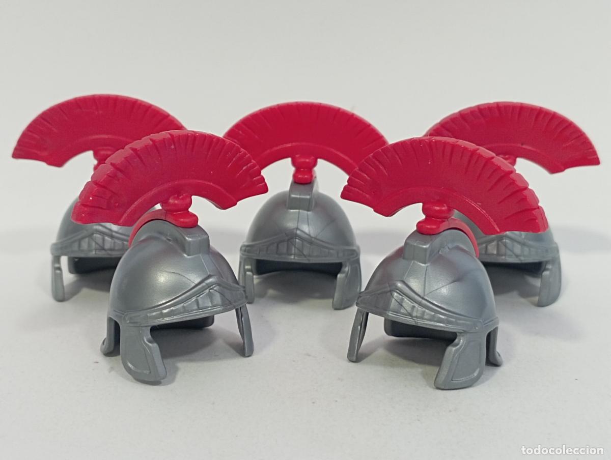 Playmobil: PLAYMOBIL 5 CASCO ROMANO MEDIEVAL ARMAS