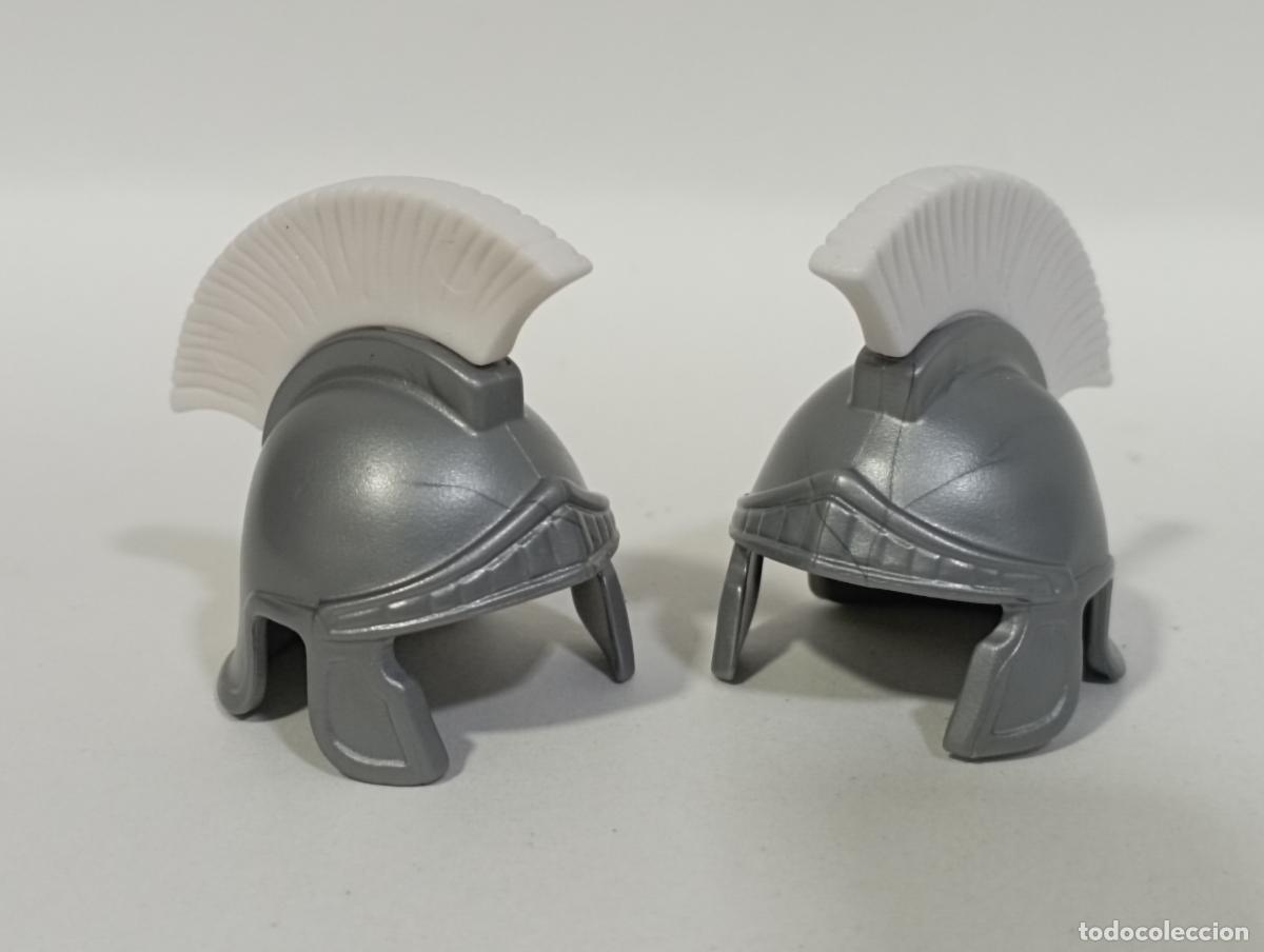 Playmobil: PLAYMOBIL 2 CASCO ROMANO MEDIEVAL ARMAS