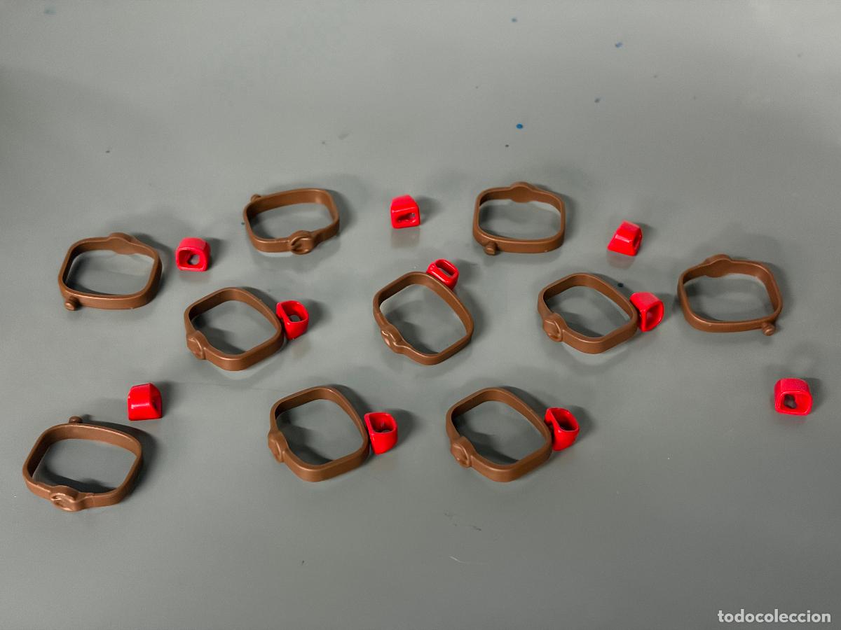 Playmobil: playmobil lote 10 cinturon romano medieval + acople para espada arma