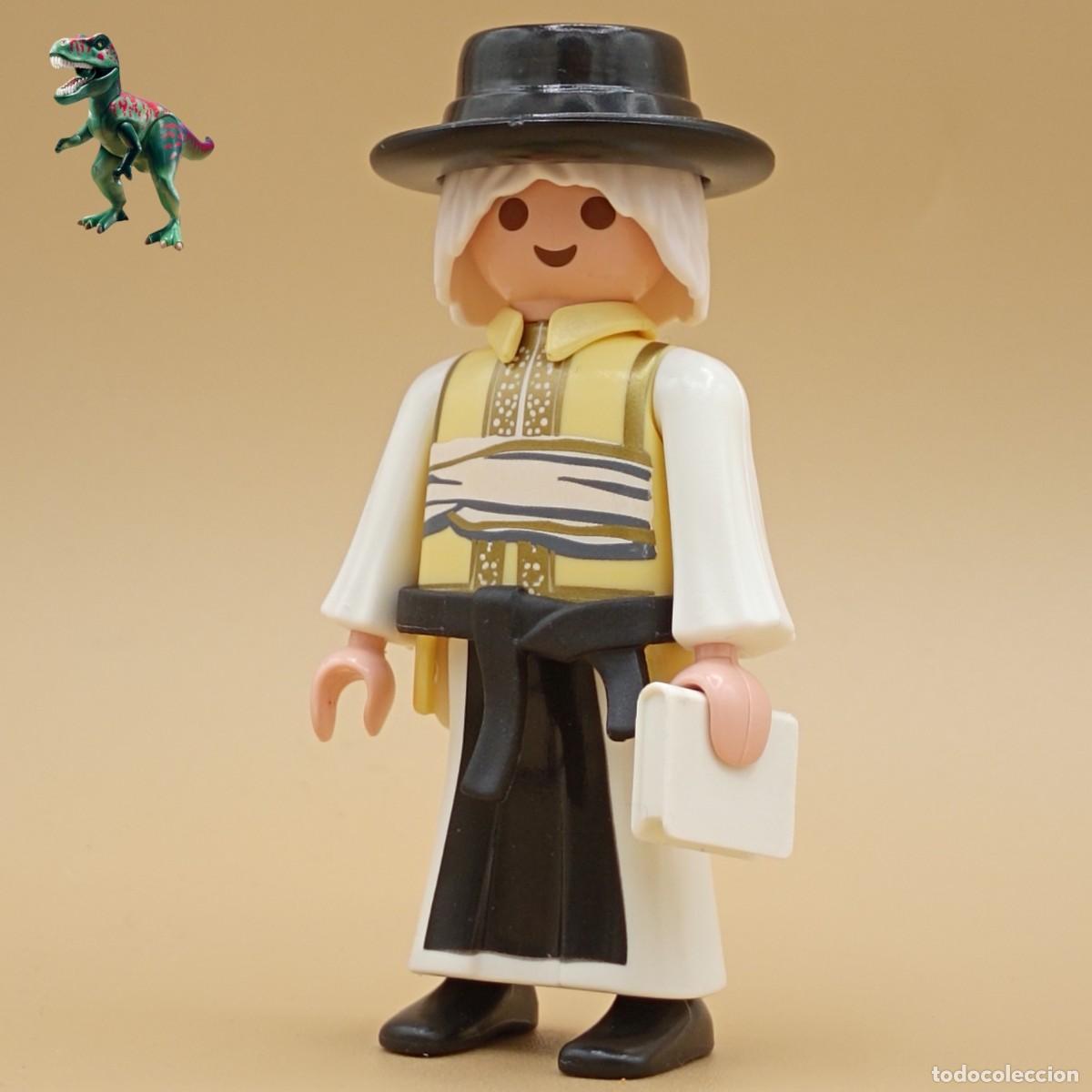 Playmobil: Playmobil figura cura pastor sacerdote reverendo parroco iglesia escuela colegio oeste western