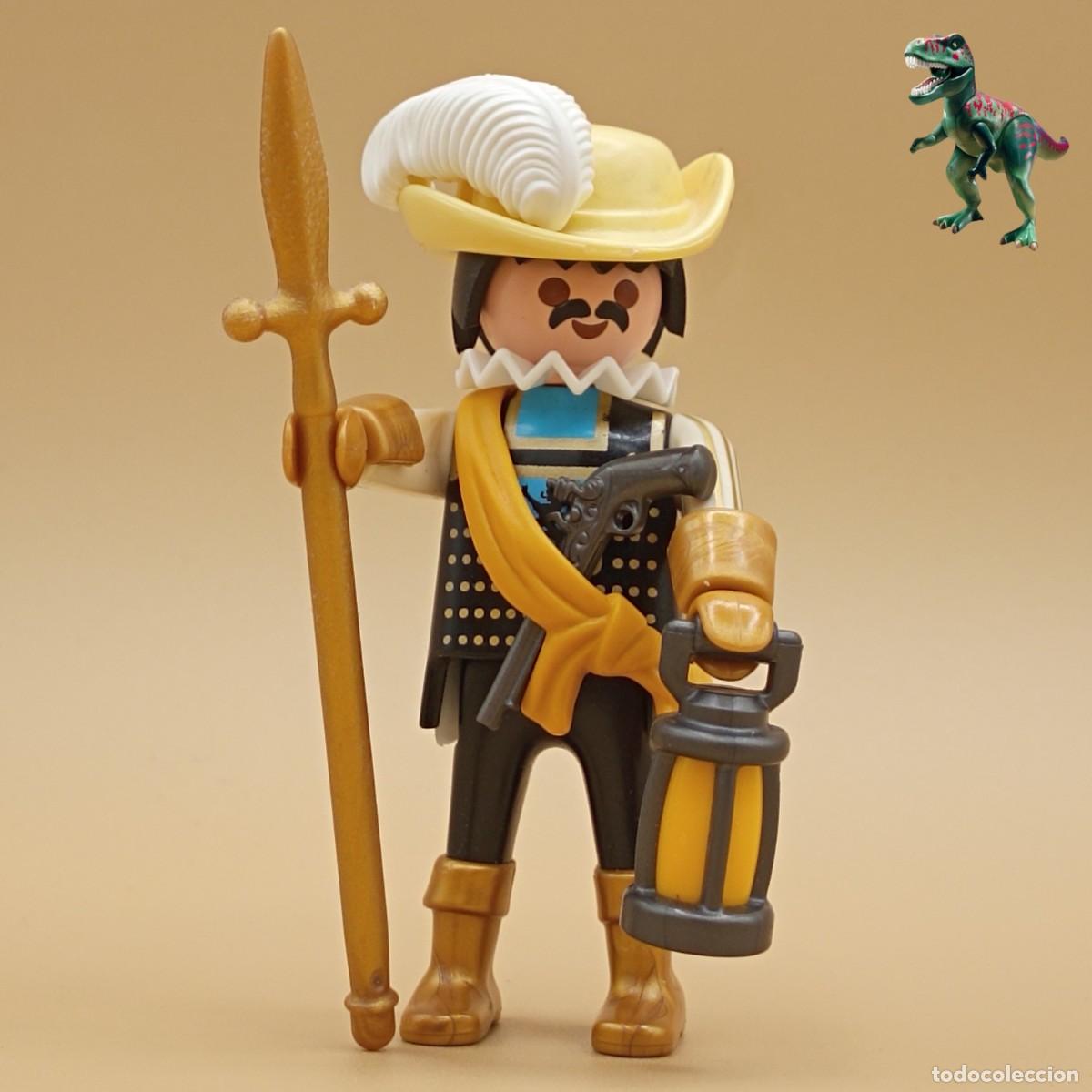 Playmobil: Playmobil figura guardia noche noble maestre aristocrata rembrandt vigia sereno medieval 5090