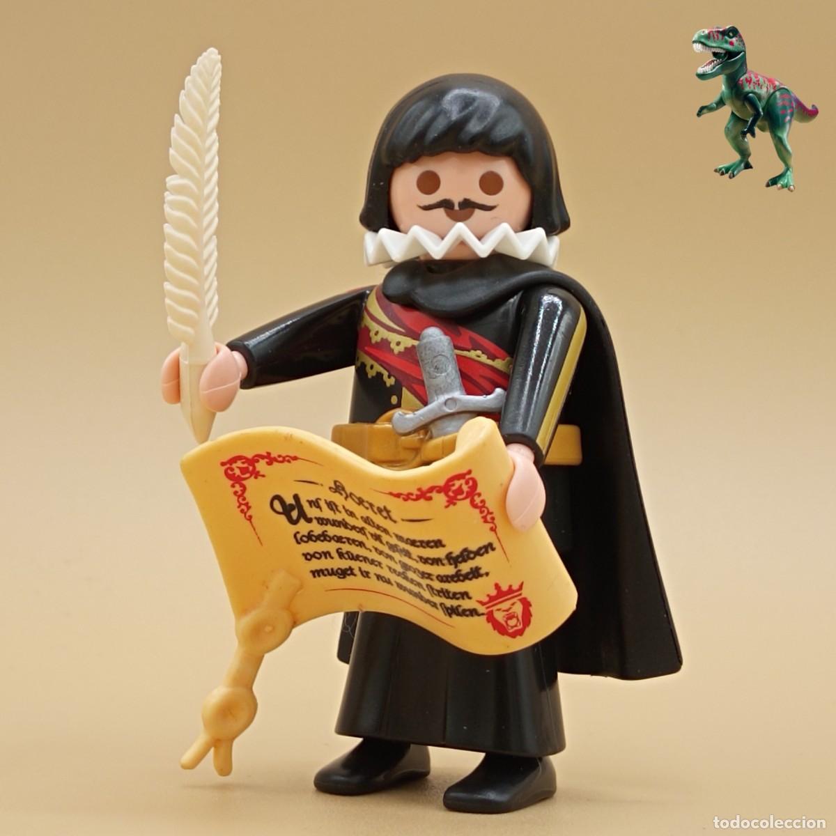 Playmobil: Playmobil figura escritor escriba escribano poeta pintor artista renacimiento noble medieval