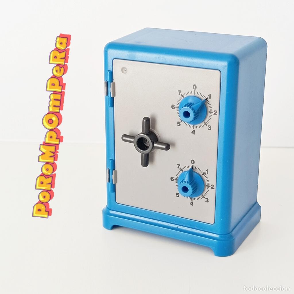 Playmobil: PLAYMOBIL CAJA FUERTE AZUL 3161 4059 ROBO LADRONES CG2