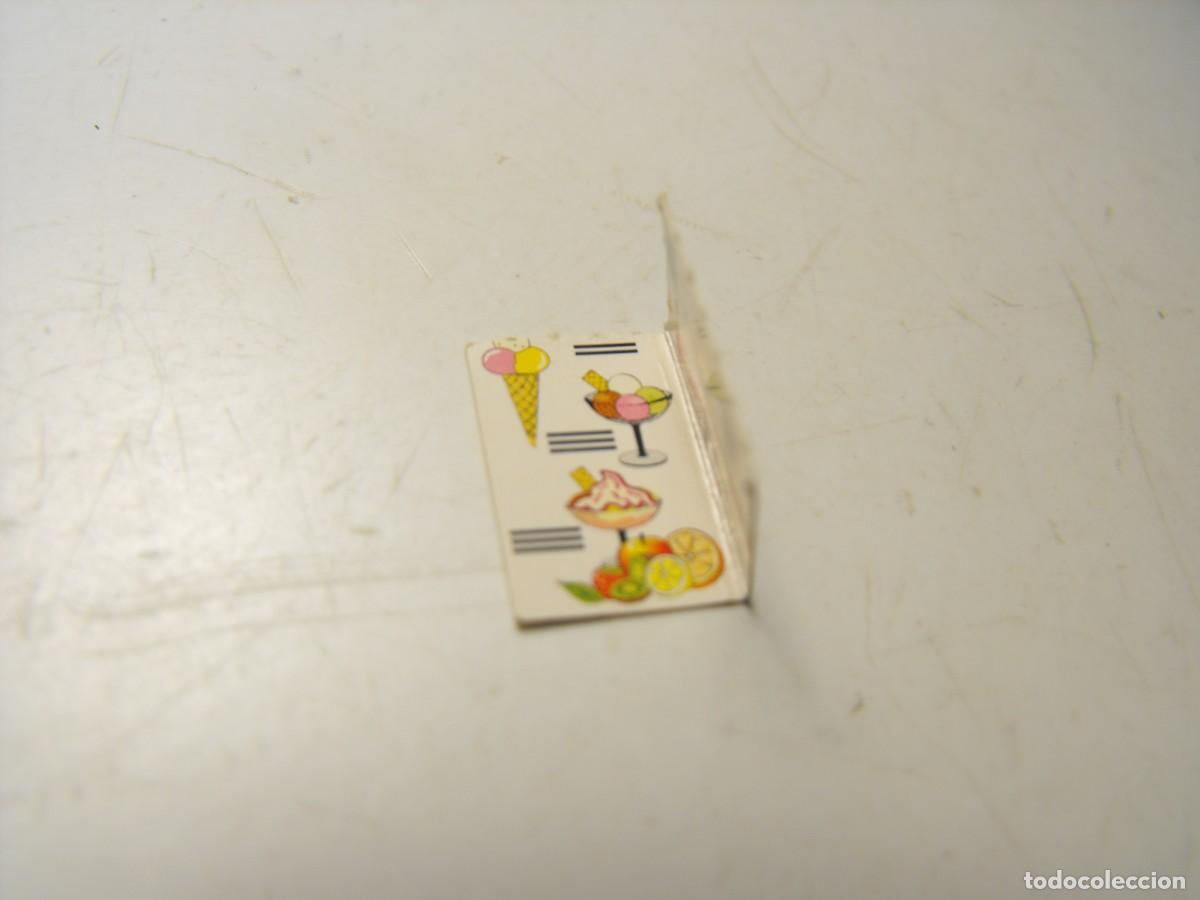 Playmobil: PLAYMOBIL. Carta de restaurante o cafeterial.