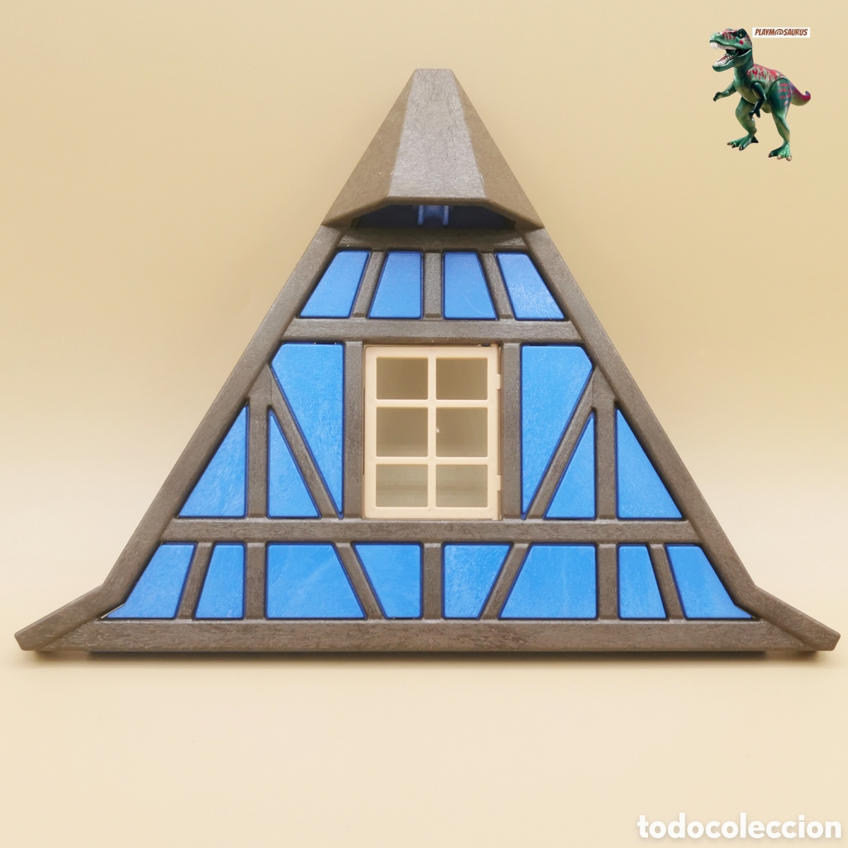 Playmobil: Playmobil medieval casa castillo steck fachada pared exterior triangulo azul 70958 7847 simil 3442