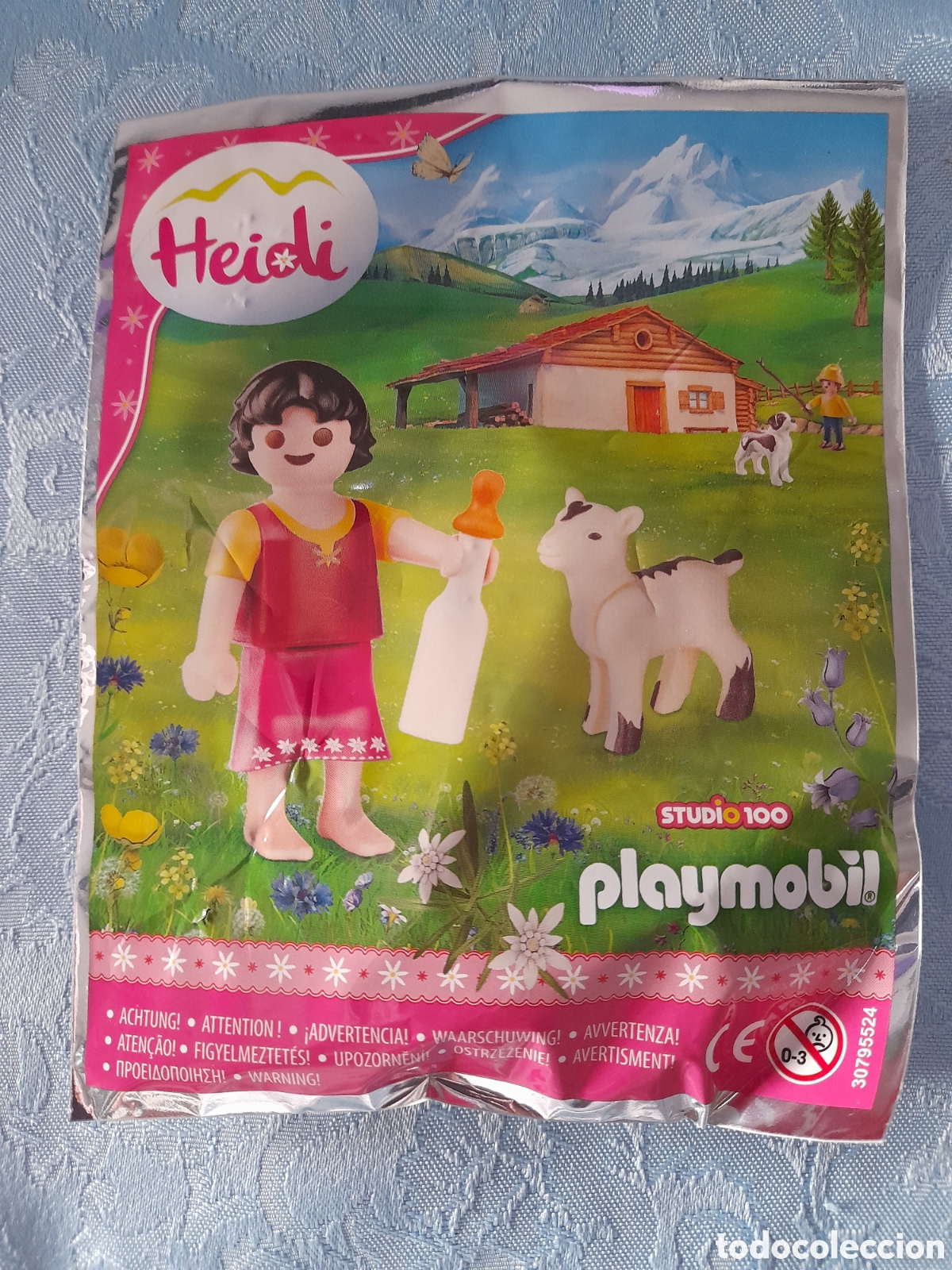 Playmobil: Playmobil figuras de revista, Heidi con copito de nieve