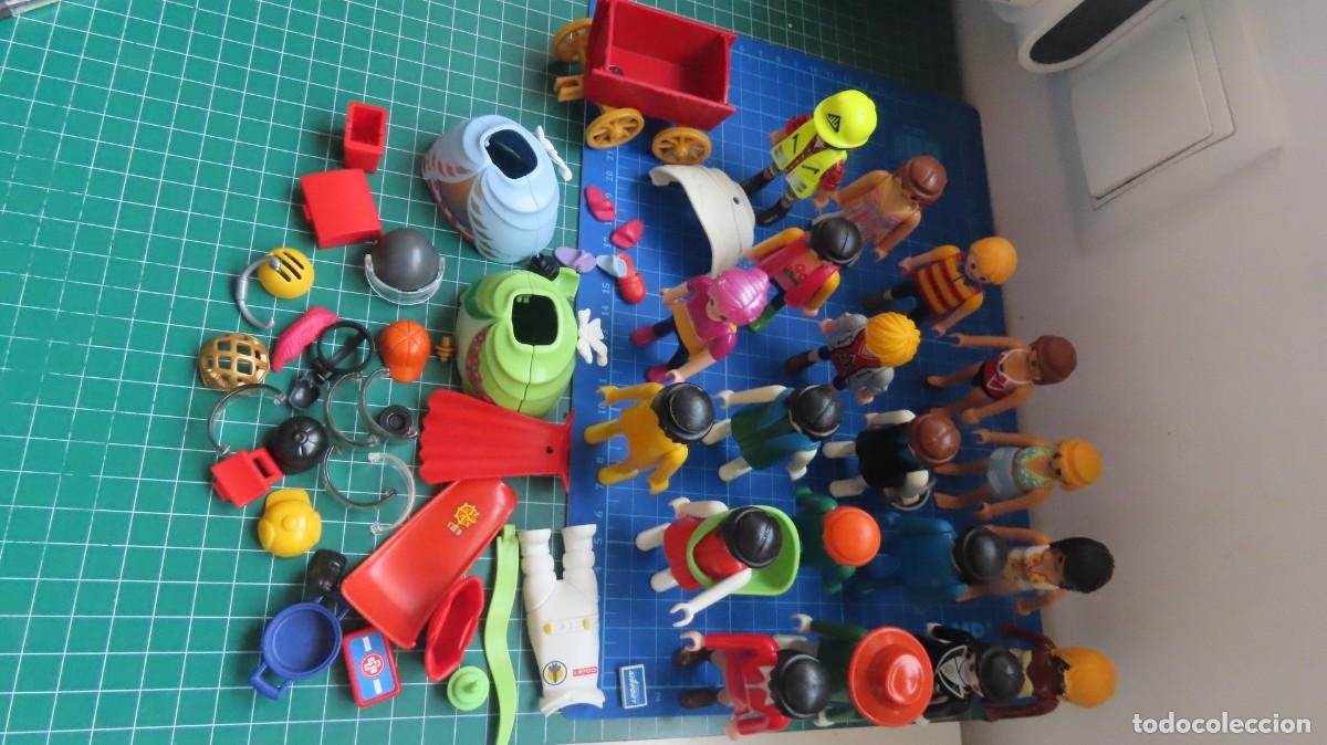 Playmobil: playmobil personaje, figura, bestidos, casco, gorra