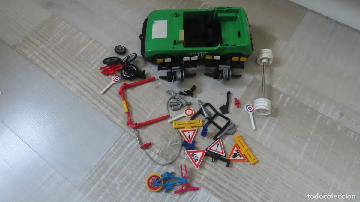 Playmobil: playmobil coche, se&ntilde;ales, piezas