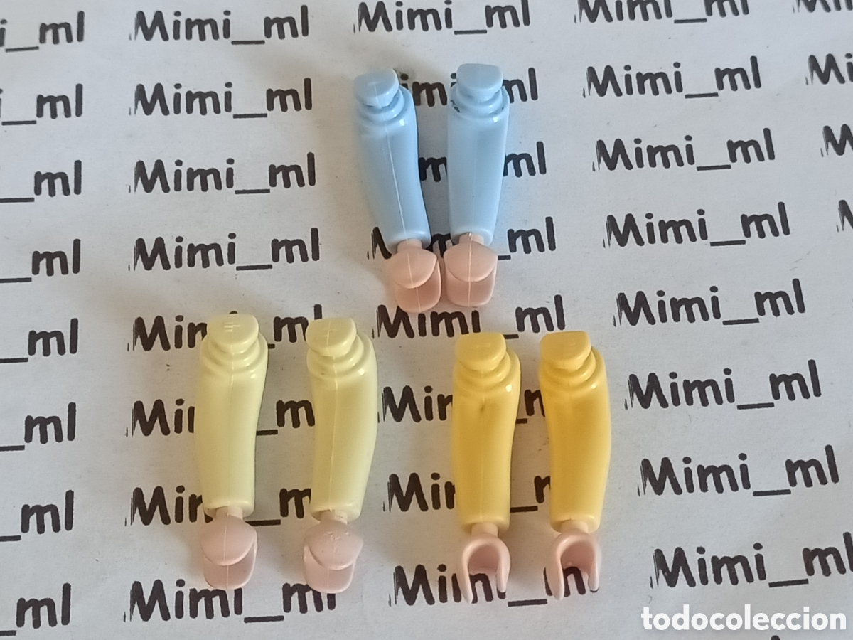 Playmobil: Playmobil 3 pares brazos mujer western oeste serie rosa medieval