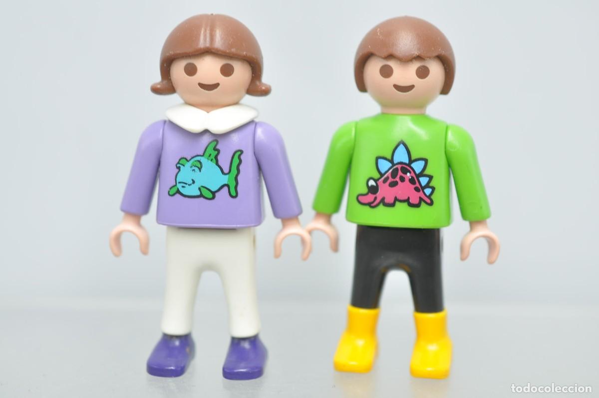 Playmobil: WSK060 Playmobil, figura 2 ni&ntilde;os