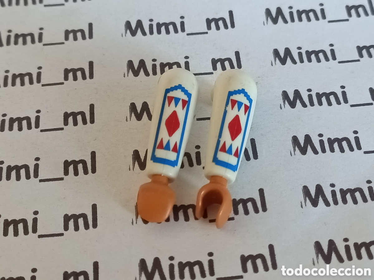 Playmobil: Playmobil brazos indios poblado western oeste recambios figuras