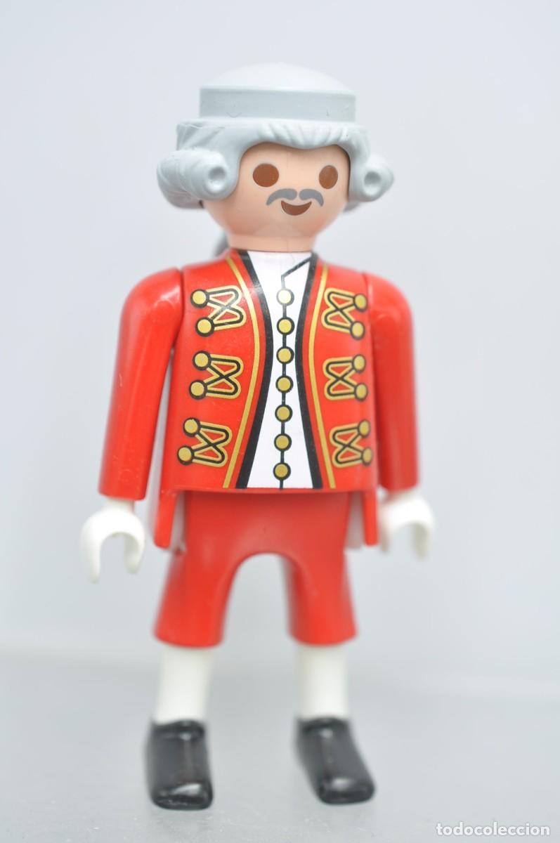 Playmobil: WSK060 Playmobil, figura hombre, soldado ingles aventura de la historia