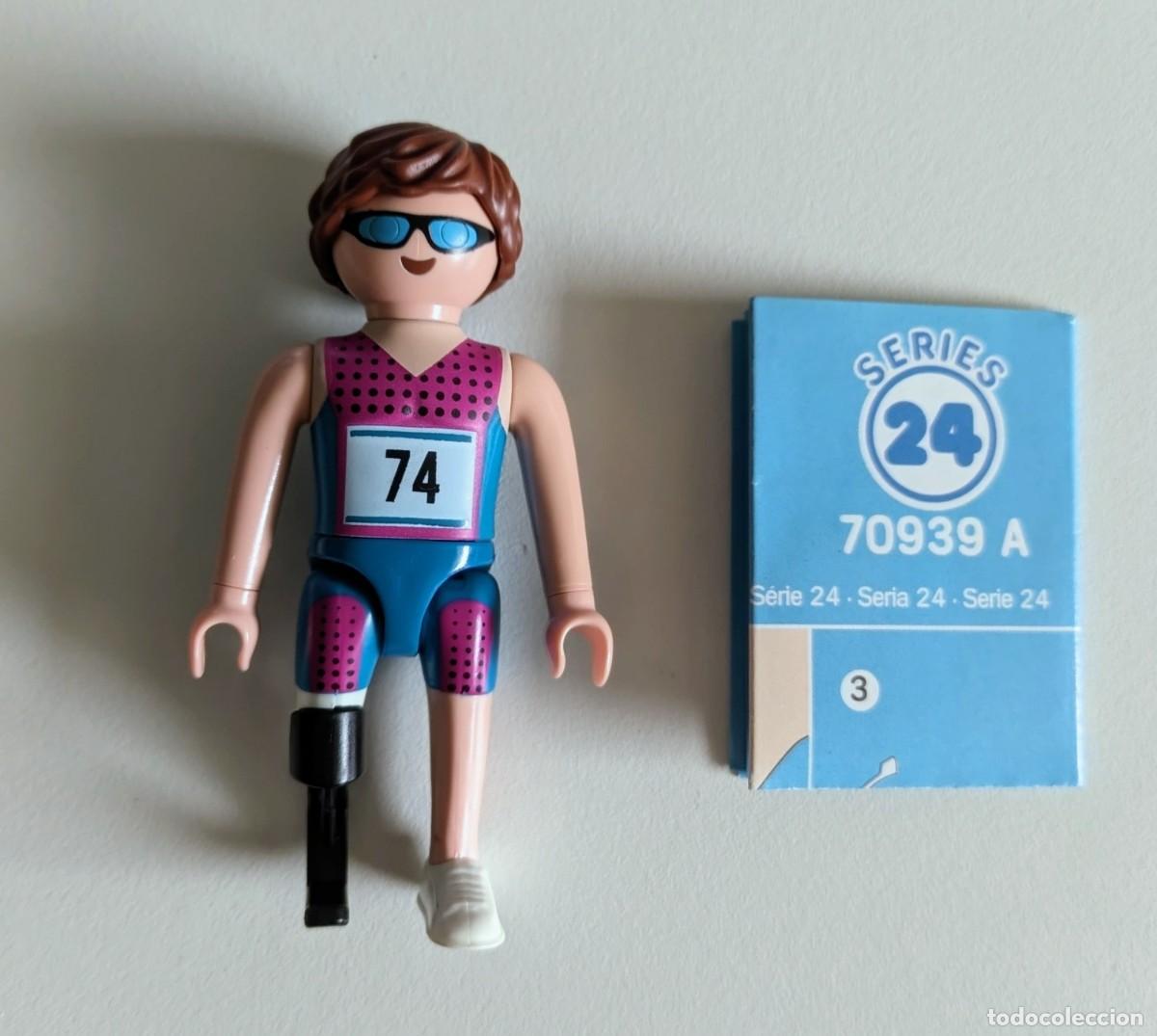 Playmobil: PLAYMOBIL SOBRE SERIE 24 ATLETA PARALIMPICO ref. 70939