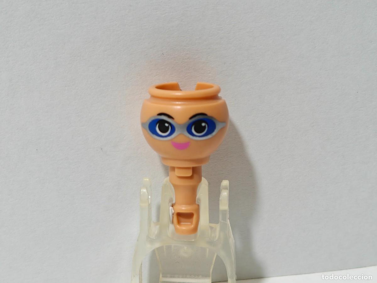 Playmobil: playmobil cabeza mujer gafas morena , oeste, piratas, victoriano, vikingos, medieval, ,Roma, Egipto