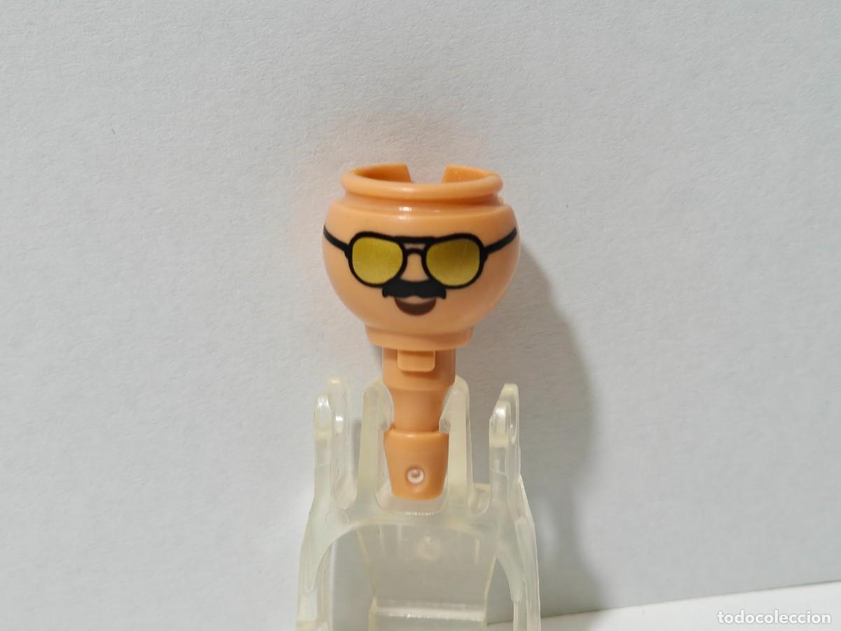 Playmobil: playmobil cabeza morena gafas bigote, oeste, piratas, victoriano, vikingos, medieval, ,Roma, Egipto