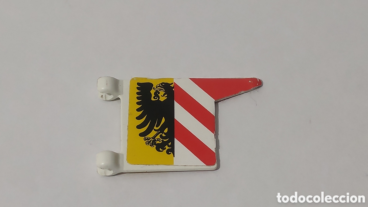Playmobil: playmobil bandera ref 3482 cromados, medieval, piratas, vikingos, ingleses, franceses, city...