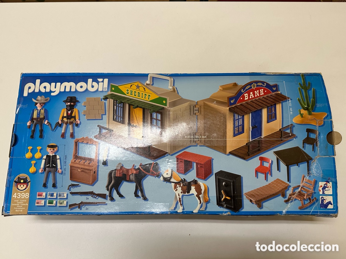 Playmobil: PLAYMOBIL WESTERN 4398 BASTANTE COMPLETO 2010