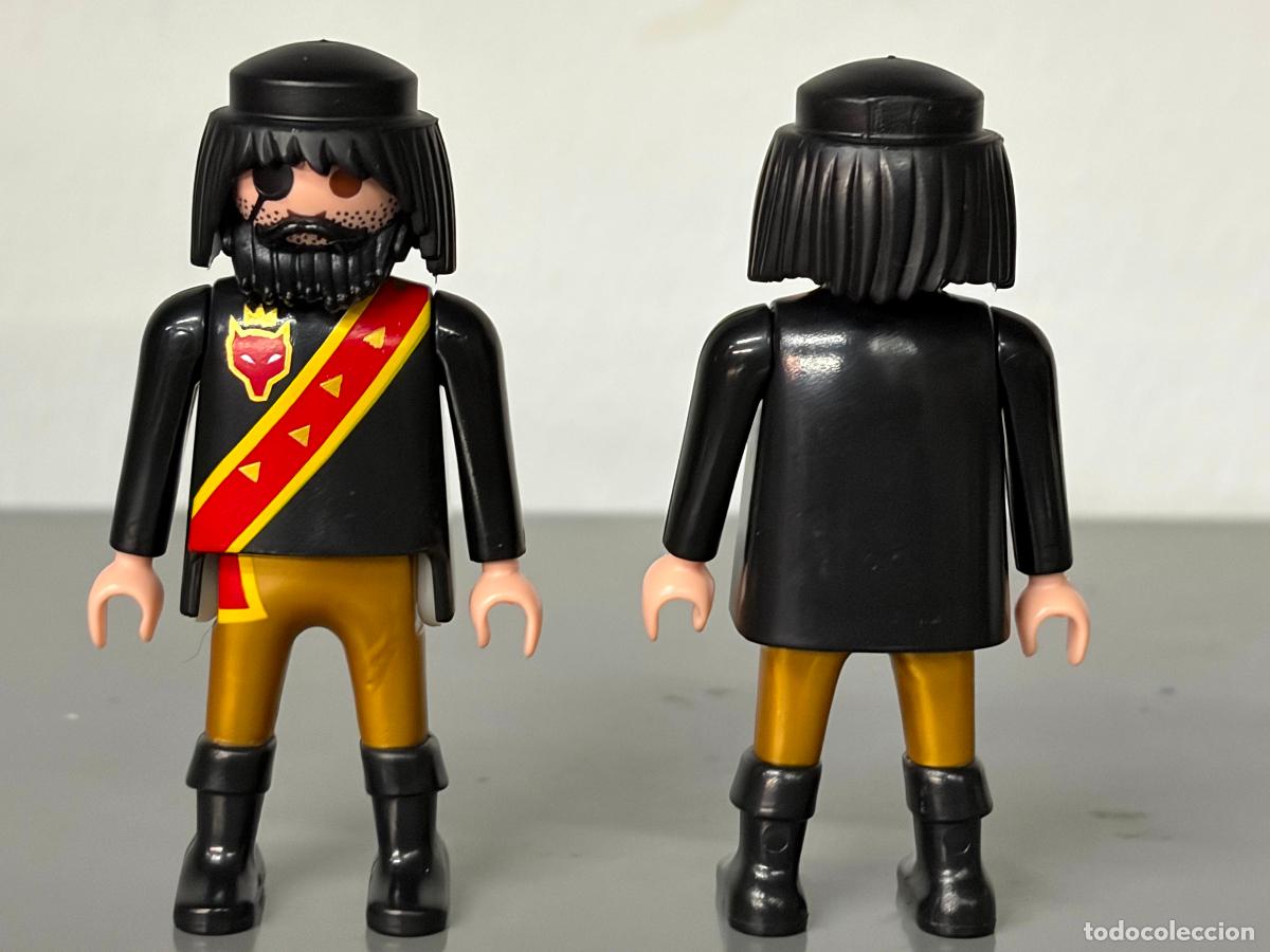 Playmobil: playmobil 1 figura medieval ref 4644 guerrero lobo -mix19