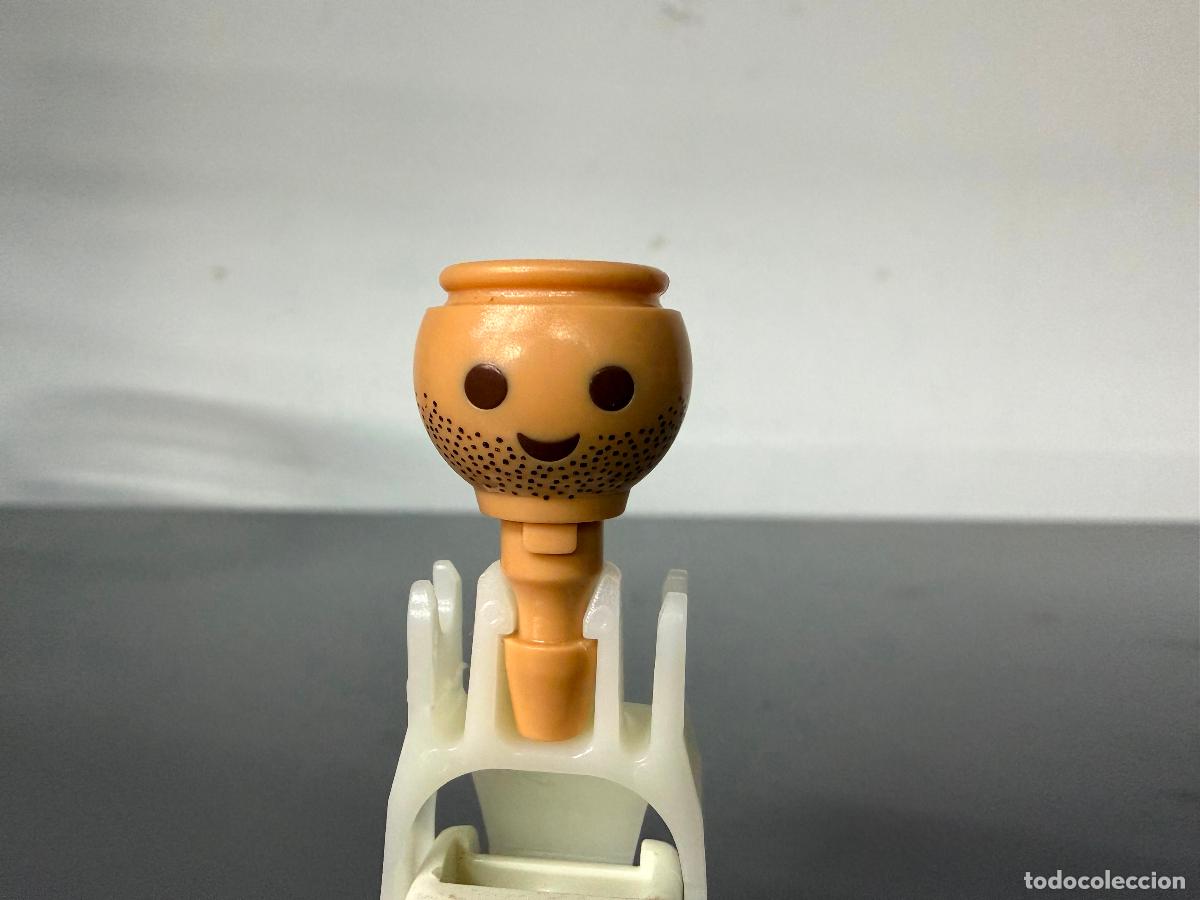 Playmobil: PLAYMOBIL CABEZA tez tostada RECAMBIO BARBA 3 DIAS TRES -SOLO SE VENDE CABEZA