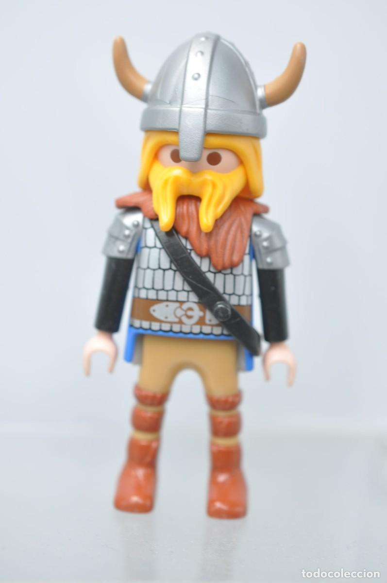 Playmobil: WSK062 Playmobil, figura hombre, vikingo aventura de la historia