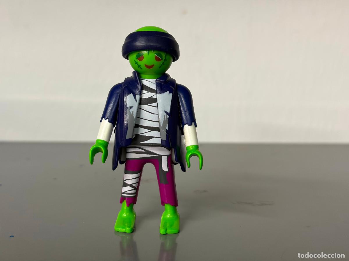 Playmobil: PLAYMOBIL figura pirata fantasma zombie con chaleco vendado -mix19
