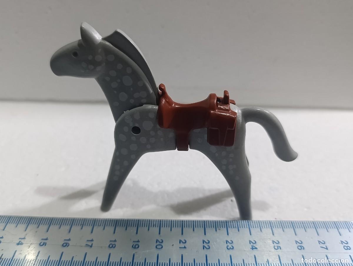 Playmobil: CABALLO GRIS - PLAYMOBIL - FIGURA - ANIMAL - COMPLEMENTO - OESTE -