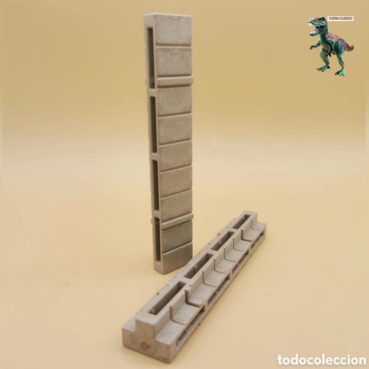 Playmobil: PLAYMOBIL X2 pieza steck castillo medieval union triple conector 38593665 3666 3667 30076080