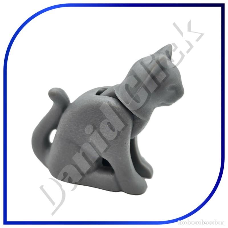 Playmobil: PLAYMOBIL GATO GRIS SENTADO