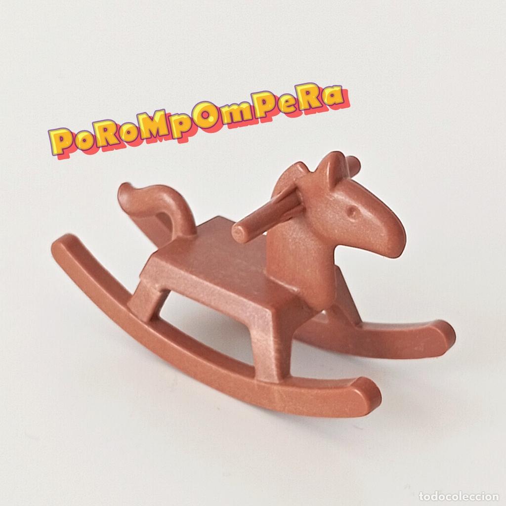 Playmobil: PLAYMOBIL CABALLITO MARR&Oacute;N TIPO 3290 3417 5311 JUGUETE BALANC&Iacute;N CABALLO INFANTIL MECEDORA NI&Ntilde;O Q2