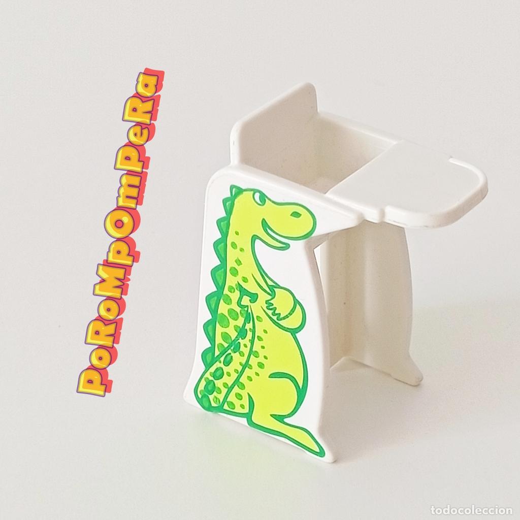 Playmobil: PLAYMOBIL SILLA ALTA BEB&Eacute; 5304 SIMILAR 3208 4286 5167 5265 5329 5570 TRONA DINOSAURIO COMIDA NI&Ntilde;O Q2