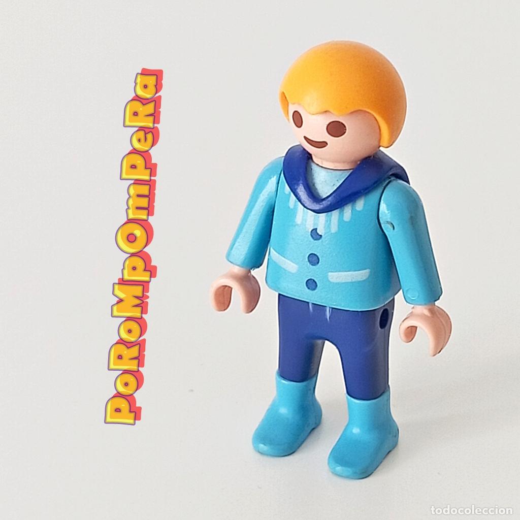 Playmobil: PLAYMOBIL FIGURA NI&Ntilde;O PARQUE DE JUEGOS 4070 CUSTOM/COMPLETAR INFANTIL Q2