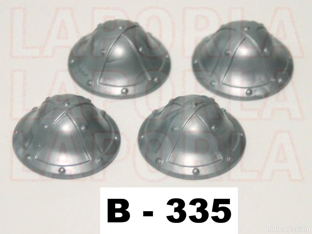 Playmobil: PLAYMOBIL 4 CASCOS MEDIEVALES - SOLDADO GUARDIA CASTILLO BALLESTERO (B-335)