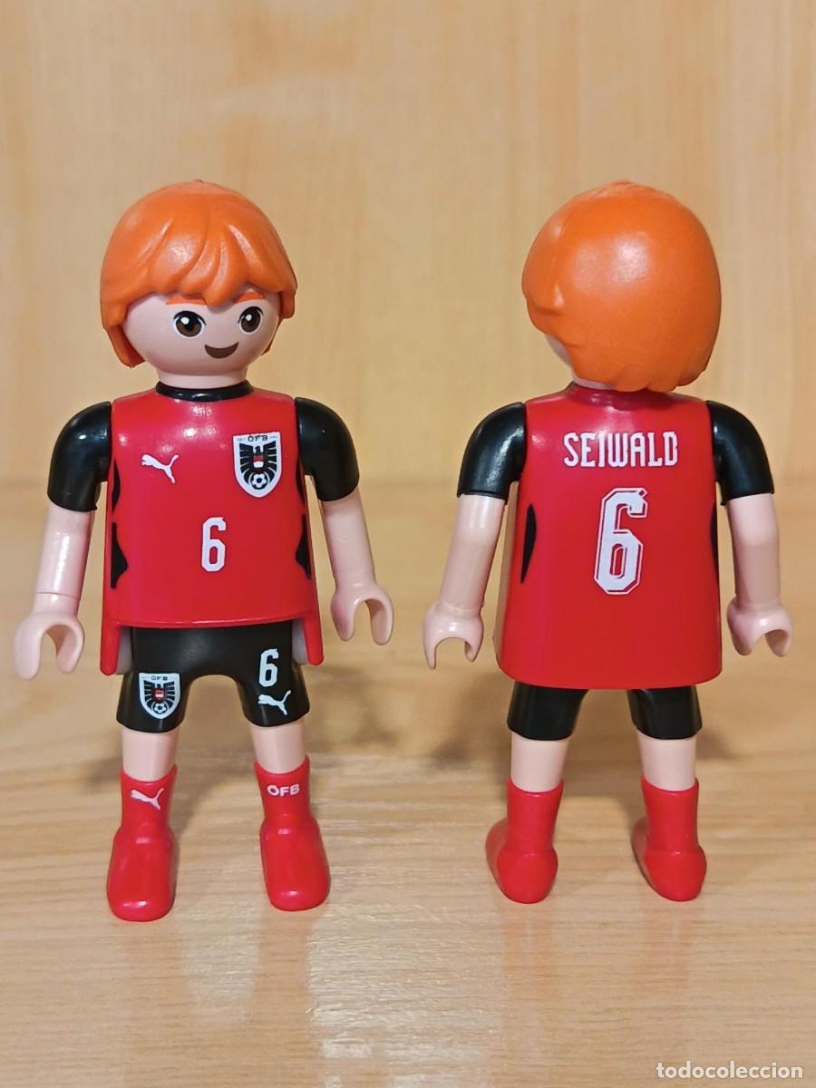 Playmobil: PLAYMOBIL FUTBOL SELECCION AUSTRIA N&ordm;6 - 21/5/26
