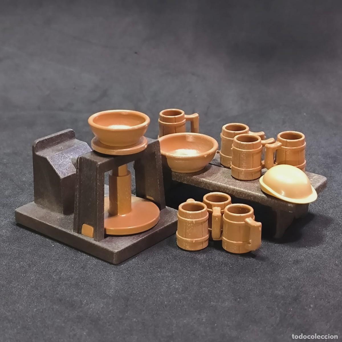 Playmobil: Playmobil torno con cuencos y chops ☼