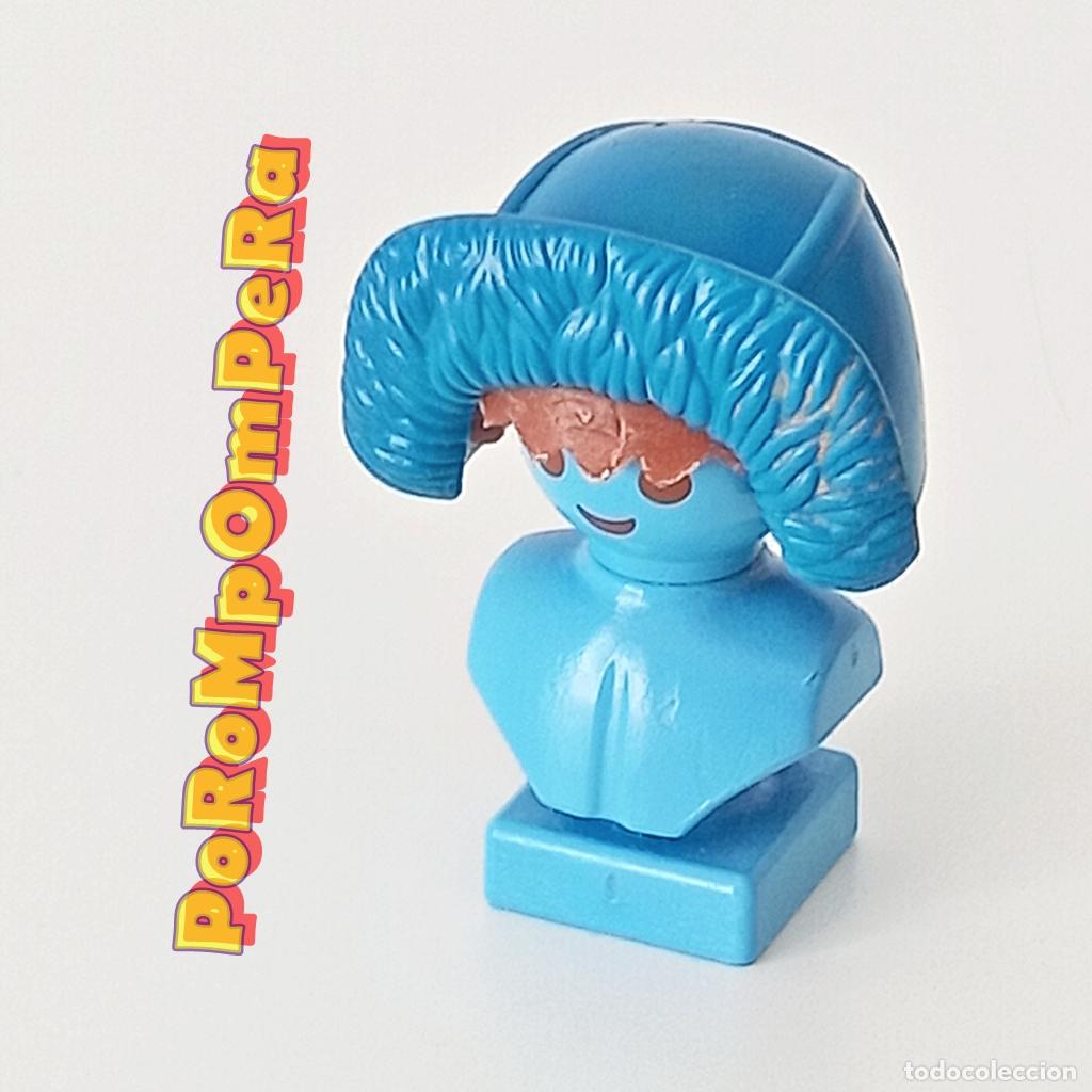Playmobil: PLAYMOBIL CAPUCHA INVERNAL AZUL 3460 3463 GORRO EXPEDICI&Oacute;N &Aacute;RTICO A&Ntilde;OS 80 M7