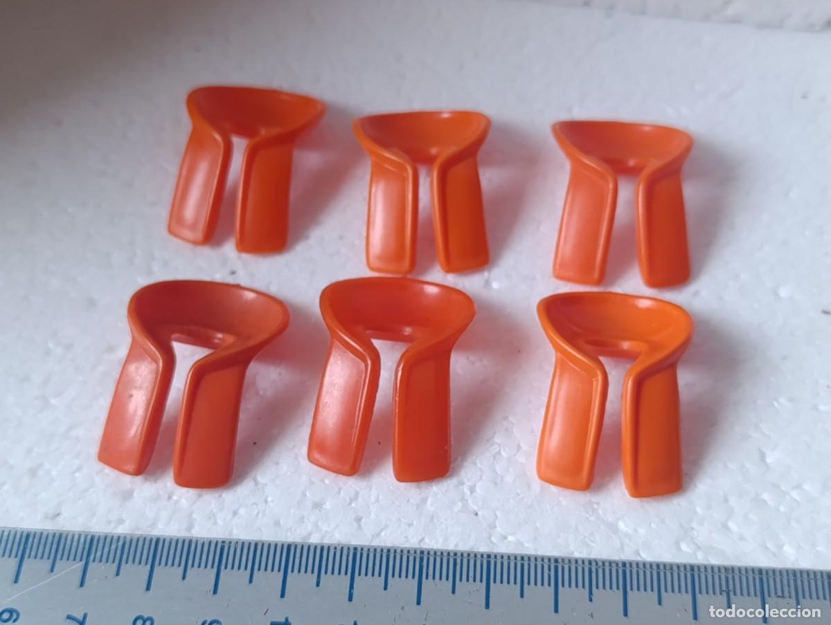 Playmobil: 6 CHALECOS SALVIDAS - SOMBRERO - GORRO - GORRA- CASCO - PLAYMOBIL - FIGURA - ANIMAL - COMPLEMENTO