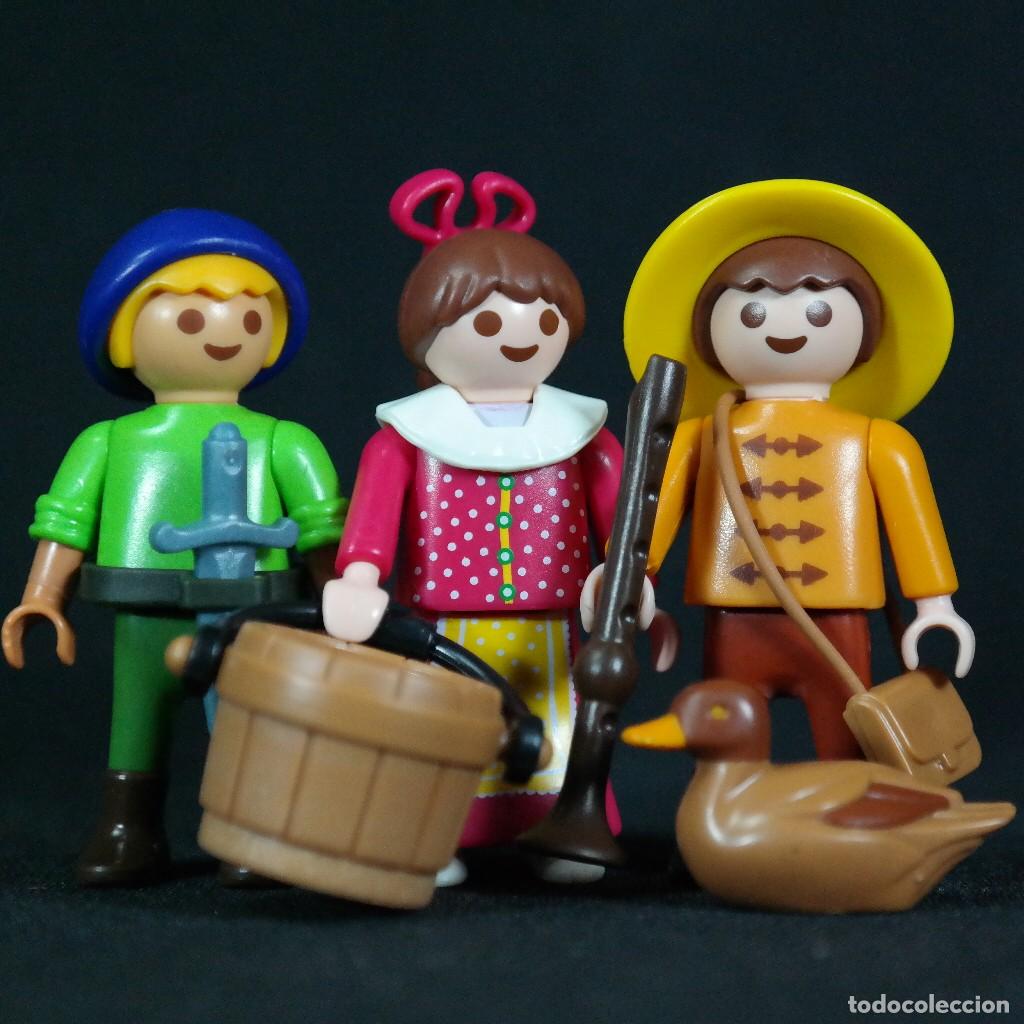 Playmobil: Playmobil tres ni&ntilde;os medievales ☼
