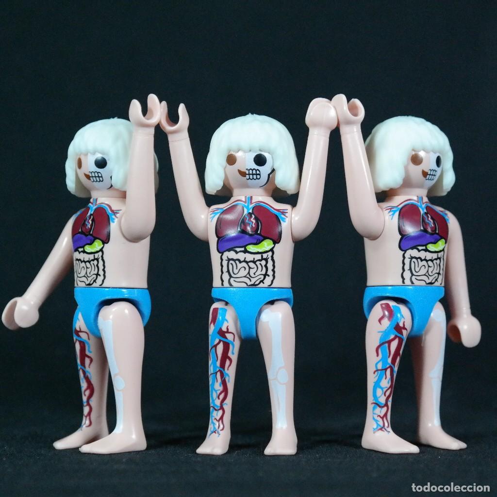 Playmobil: Playmobil tres figuras desnudas ☼
