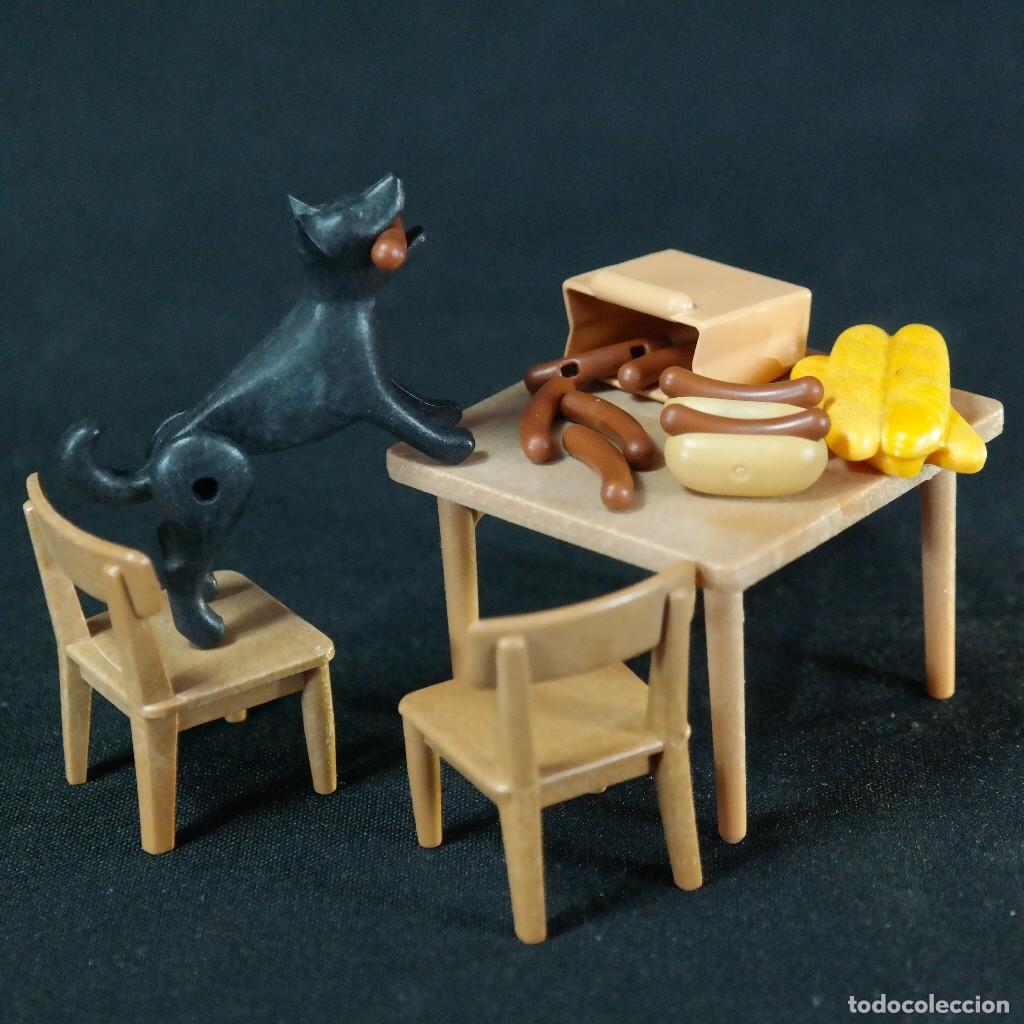 Playmobil: Playmobil perro con salchichas y pan ☼
