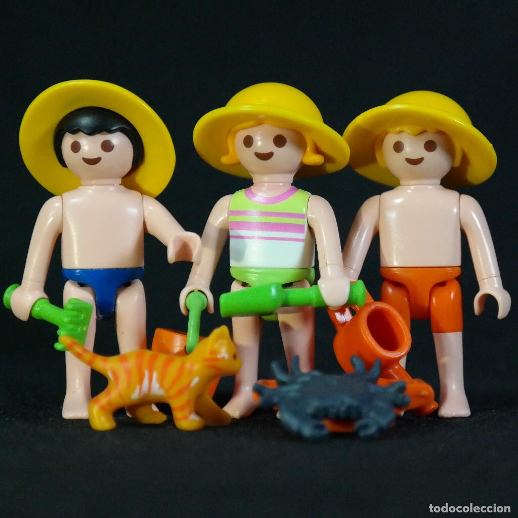 Playmobil: Playmobil tres ni&ntilde;os ☼